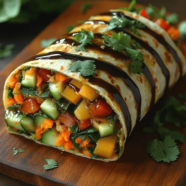 The foundation of any great wrap lies in its tortilla, and for the Colorful Crunchy Veggie Wrap, whole wheat or spinach tortillas are the stars of the show. Whole wheat tortillas are crafted from whole grain flour, retaining the bran, germ, and endosperm, which means they are higher in fiber and essential nutrients compared to their white flour counterparts. Fiber plays a crucial role in digestive health, keeping you feeling full longer, and stabilizing blood sugar levels.