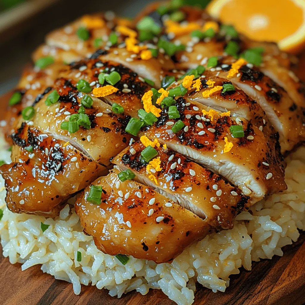 If you're looking for a dish that perfectly marries the zestiness of fresh orange with the warm, spicy notes of ginger, look no further than Ginger Orange Glazed Chicken. This tantalizing recipe not only delivers a delightful flavor experience but also serves as a healthier alternative to many traditional chicken dishes. By choosing skinless chicken thighs, you enjoy a succulent meal without the excess fat, allowing the vibrant glaze to truly shine.