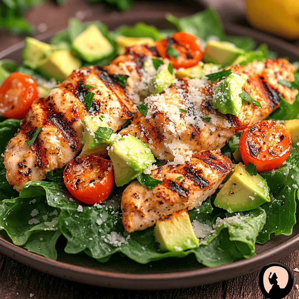 The beauty of the Avocado Chicken Caesar Salad lies in its harmonious blend of flavors and textures. Imagine taking a bite that showcases the creamy richness of avocado, the juicy tenderness of grilled chicken, and the satisfying crunch of fresh romaine lettuce. This combination not only excites the palate but also delivers an array of health benefits.