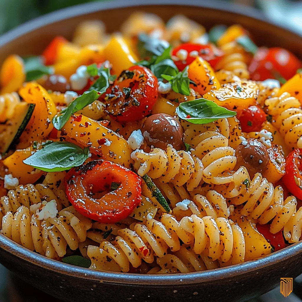 When it comes to pasta salads, the choice of pasta is crucial. For this recipe, fusilli or penne are excellent options. Fusilli, with its spiral shape, effectively captures dressings and small pieces of vegetables, ensuring every bite is flavorful. On the other hand, penne’s tubular form allows it to hold onto the ingredients, making it easy to enjoy the salad without losing any of the delicious components. Both pasta types are versatile and can be cooked to a perfect al dente texture, providing a satisfying chew that complements the other ingredients.