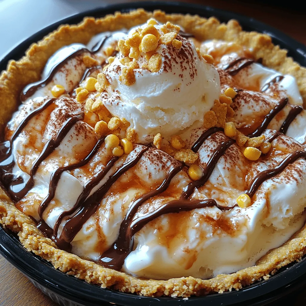 Dessert pies have long held a special place in the hearts of sweet-toothed individuals, often serving as the grand finale to a meal or a delightful treat on a sunny afternoon. From classic apple and pecan pies to rich chocolate and lemon meringue variations, these pies not only satisfy cravings but also evoke memories of family gatherings and celebrations. However, for those looking to break away from tradition and explore new culinary horizons, the Corn Chip Ice Cream Pie offers an adventurous twist that is sure to surprise and delight.