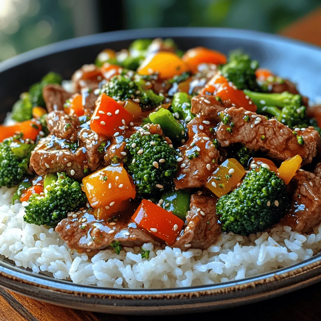 If you’re searching for a meal that marries convenience with nutrition and flavor, look no further than Sizzling Beef & Broccoli Delight. This dish has become a beloved staple in many households, thanks to its quick preparation time and the balance of savory beef with crisp, vibrant broccoli. Originating from Asian cuisine, it captures the essence of bold flavors and rich textures, making it a favorite for families and food lovers alike.