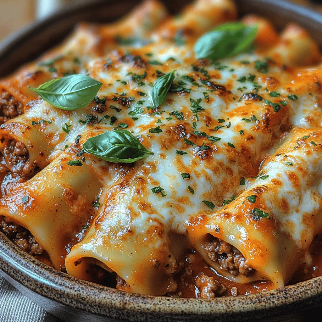 Savory Baked Beef Cannelloni is a dish that encapsulates the essence of Italian home cooking. Originating from the southern regions of Italy, cannelloni is a type of pasta that is typically filled with various ingredients and baked in a rich sauce. This comforting dish has won the hearts of many, making it a staple in family meals and gatherings. Not only does it showcase the flavors of Italy, but it also provides a satisfying and hearty experience that brings people together around the dinner table.