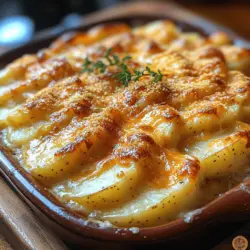 When it comes to indulgent dining experiences, few establishments match the allure of Ruth Chris Steakhouse. Renowned for its sizzling steaks and decadent sides, this iconic restaurant offers a culinary experience that leaves a lasting impression. One of the standout side dishes that has captured the hearts (and taste buds) of diners is the classic Potatoes Au Gratin. This creamy, cheesy delight not only complements the rich flavors of a perfectly cooked steak but also serves as a comforting staple that can elevate any meal to a gourmet experience.