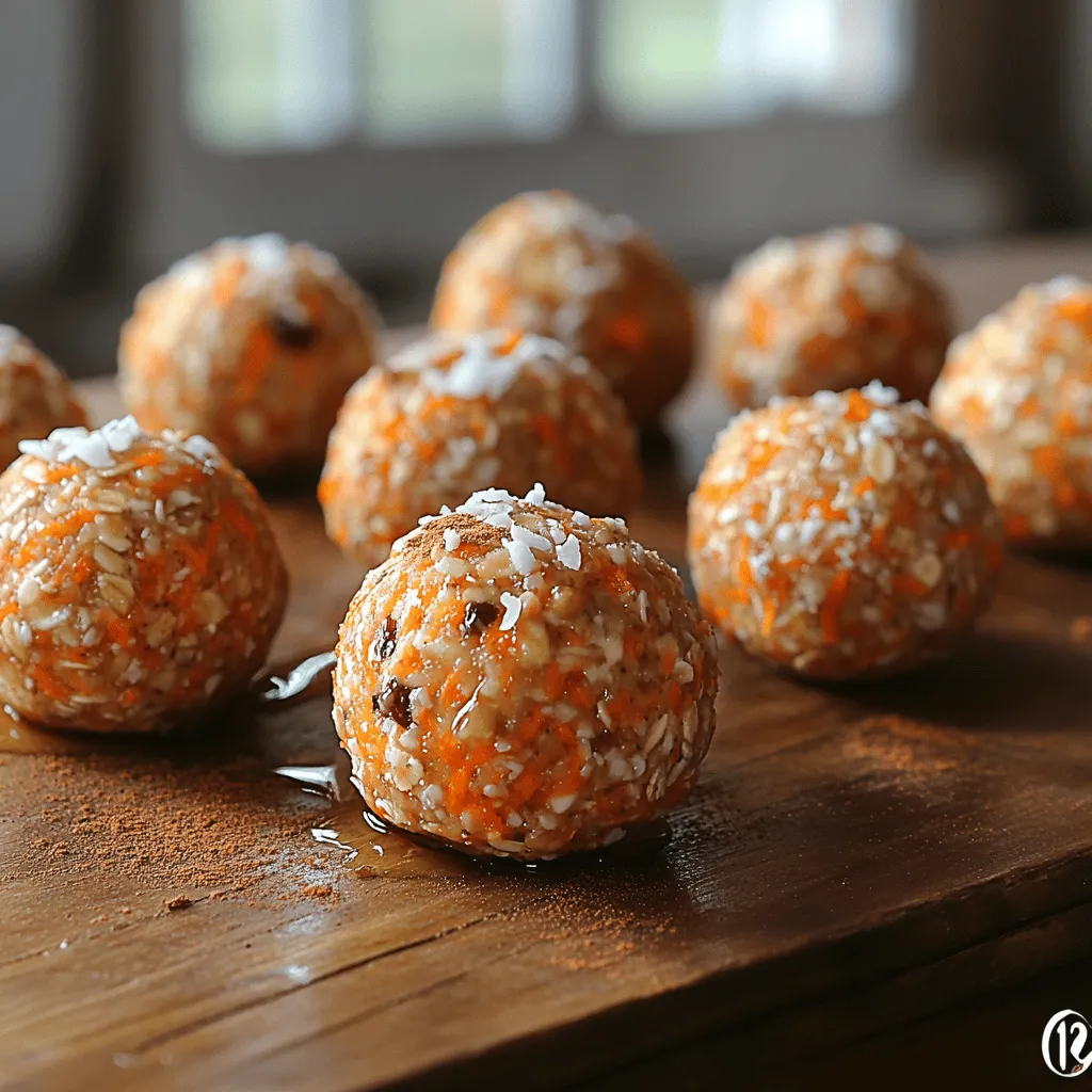 The foundation of any great recipe lies in its ingredients, and the Carrot Cake Energy Balls are no exception. Each component not only contributes to the flavor and texture but also offers numerous health benefits. Here’s a closer look at the essential ingredients that make this recipe both nutritious and delicious: