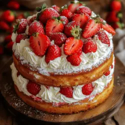 When it comes to cakes that capture the essence of summer, the Strawberry Dreams Cake stands out as a true classic. This delectable dessert combines the sweetness of fresh strawberries with a light, airy texture and a luscious whipped cream topping, creating a delightful treat that is sure to impress. Whether it’s for a birthday party, a holiday gathering, or simply a well-deserved indulgence on a warm afternoon, this cake embodies the joy and vibrancy of the season.