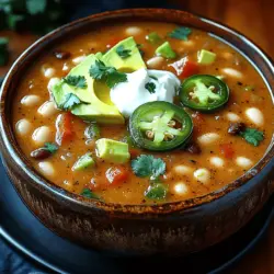 In the world of comfort food, few dishes can rival the warmth and heartiness of a well-crafted chili. Our Cozy White Bean Chili is not only a delightful option for chilly evenings but also a versatile dish that caters to a variety of dietary preferences. This recipe is perfect for vegans, vegetarians, and anyone looking to enjoy a hearty meal that is both satisfying and nutritious. Packed with wholesome ingredients and bursting with flavor, this chili is sure to become a staple in your kitchen.