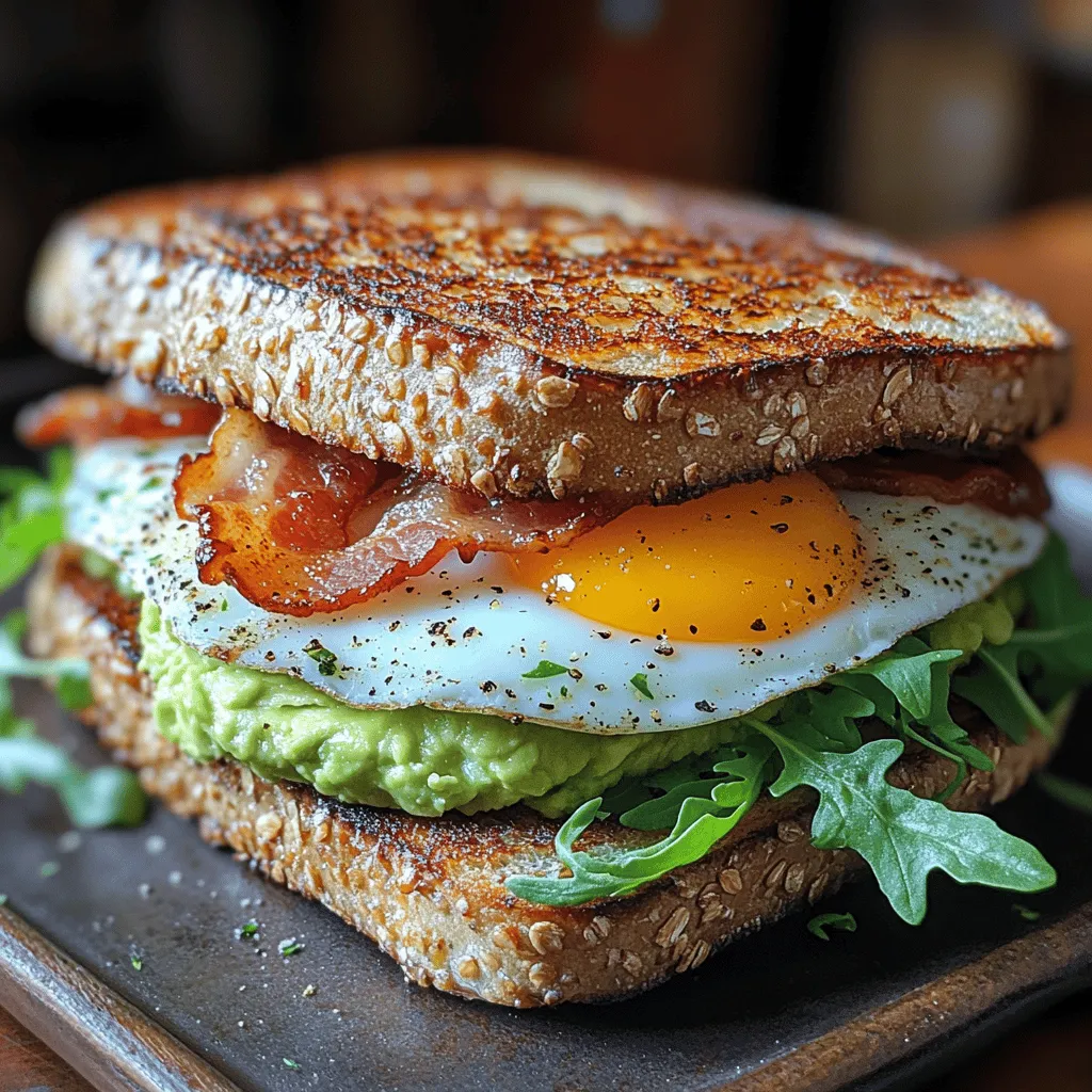 In recent years, breakfast sandwiches have surged in popularity, becoming a go-to meal option for busy individuals looking for a convenient yet satisfying start to their day. With their perfect combination of portability and flavor, breakfast sandwiches cater to the morning rush while still offering a hearty and delicious meal. One standout among these versatile creations is the Savory Bacon Avocado Breakfast Sandwich. This delightful dish combines the rich, smoky flavor of bacon with the creamy goodness of avocado, creating a harmonious blend that tantalizes the taste buds and fuels the body for whatever the day may bring.