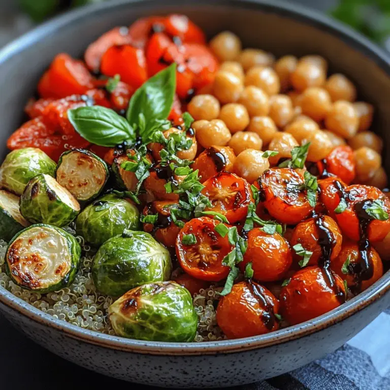 One of the most appealing aspects of roasted veggie bowls is their versatility. You can use a wide variety of vegetables, tailoring the dish to your preferences or what’s currently in season. From hearty root vegetables like carrots and sweet potatoes to vibrant bell peppers and zucchini, the options are nearly limitless. Each vegetable brings its unique flavor and texture to the bowl, creating a colorful medley that is as pleasing to the eye as it is to the palate.