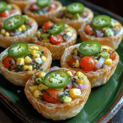 The irresistible combination of fresh ingredients and vibrant flavors makes Zesty Corn Salsa Cups a standout appetizer for any occasion. Whether you are hosting a summer barbecue, a festive gathering, or simply looking for a light snack, these delightful mini cups packed with zesty corn salsa are sure to impress your guests. This recipe encapsulates the essence of summer with its bright colors and refreshing taste, making it an ideal choice for any social event or casual dinner.