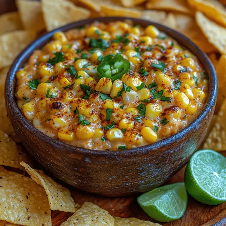 Dips have long been a staple in social gatherings, serving as delightful accompaniments to meals and snacks alike. Whether you're hosting an intimate get-together, a lively party, or simply enjoying a casual evening at home, a well-crafted dip can elevate the dining experience. Among the myriad of options available, the Creamy Cilantro Corn Dip stands out as a versatile and delectable appetizer that is sure to impress your guests.