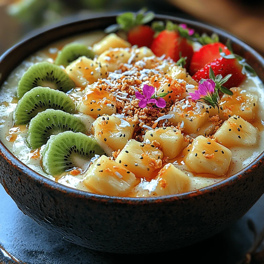 In recent years, smoothie bowls have emerged as a popular health trend, captivating the attention of health enthusiasts and food lovers alike. These vibrant, nutrient-packed bowls offer a delightful twist on traditional smoothies, transforming them into visually appealing and customizable meals that are as nutritious as they are delicious. With their endless variations and creative toppings, smoothie bowls have revolutionized the way we consume our fruits and vegetables, making healthy eating both enjoyable and satisfying.