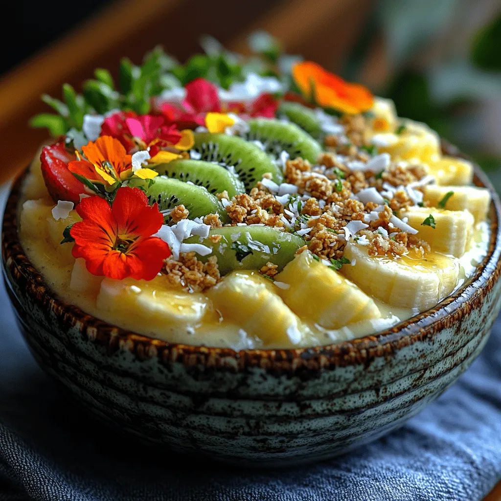 In recent years, smoothie bowls have emerged as a popular health trend, captivating the attention of health enthusiasts and food lovers alike. These vibrant, nutrient-packed bowls offer a delightful twist on traditional smoothies, transforming them into visually appealing and customizable meals that are as nutritious as they are delicious. With their endless variations and creative toppings, smoothie bowls have revolutionized the way we consume our fruits and vegetables, making healthy eating both enjoyable and satisfying.