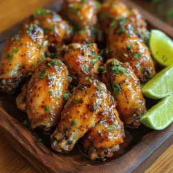 Chicken wings have firmly established themselves as a staple in the realm of comfort food, particularly during gatherings, game days, and barbecues. Their versatility allows for a myriad of flavors, making them a favorite among many. Whether coated in a tangy sauce, dusted with spices, or served plain with a side of ranch dressing, chicken wings offer something for everyone. Among the vast array of wing recipes, the fiery zesty chili lime chicken wings stand out, featuring a vibrant combination of spicy, zesty, and sweet elements that tantalize the taste buds.