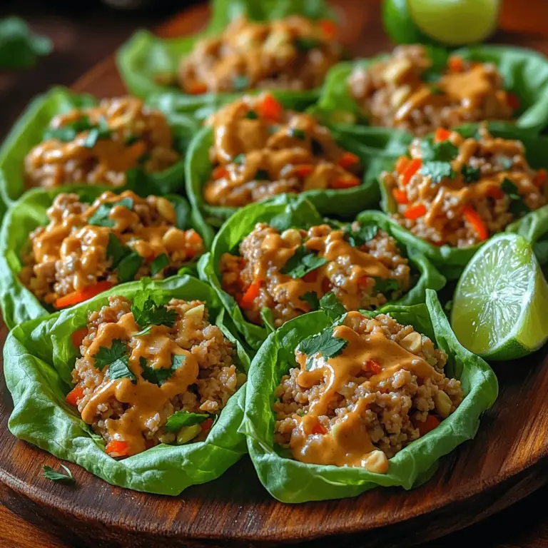 Thai cuisine has captured the hearts and palates of food lovers around the world with its vibrant flavors, aromatic spices, and fresh ingredients. Renowned for its balance of sweet, sour, salty, and spicy flavors, Thai food offers an exciting culinary adventure that tantalizes taste buds and satisfies cravings. One dish that embodies the essence of Thai cooking while also promoting healthy eating is Thai Peanut Chicken Lettuce Wraps.