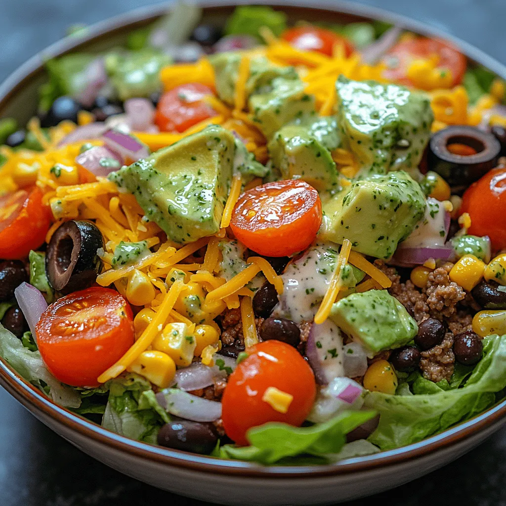 If you're looking for a vibrant and satisfying meal that embodies the essence of a fiesta, look no further than the Fiesta Taco Salad Bowl. This dish combines the best of both worlds: the heartiness of tacos and the freshness of a salad. With a medley of ingredients that can be customized to suit your palate, this taco salad bowl is not only delicious but also a fantastic way to incorporate a rainbow of fresh produce into your diet.