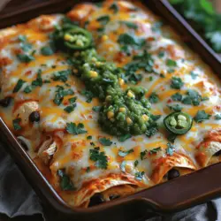 Green Chile Chicken Enchilada Casserole Delight: A Comforting Culinary Experience