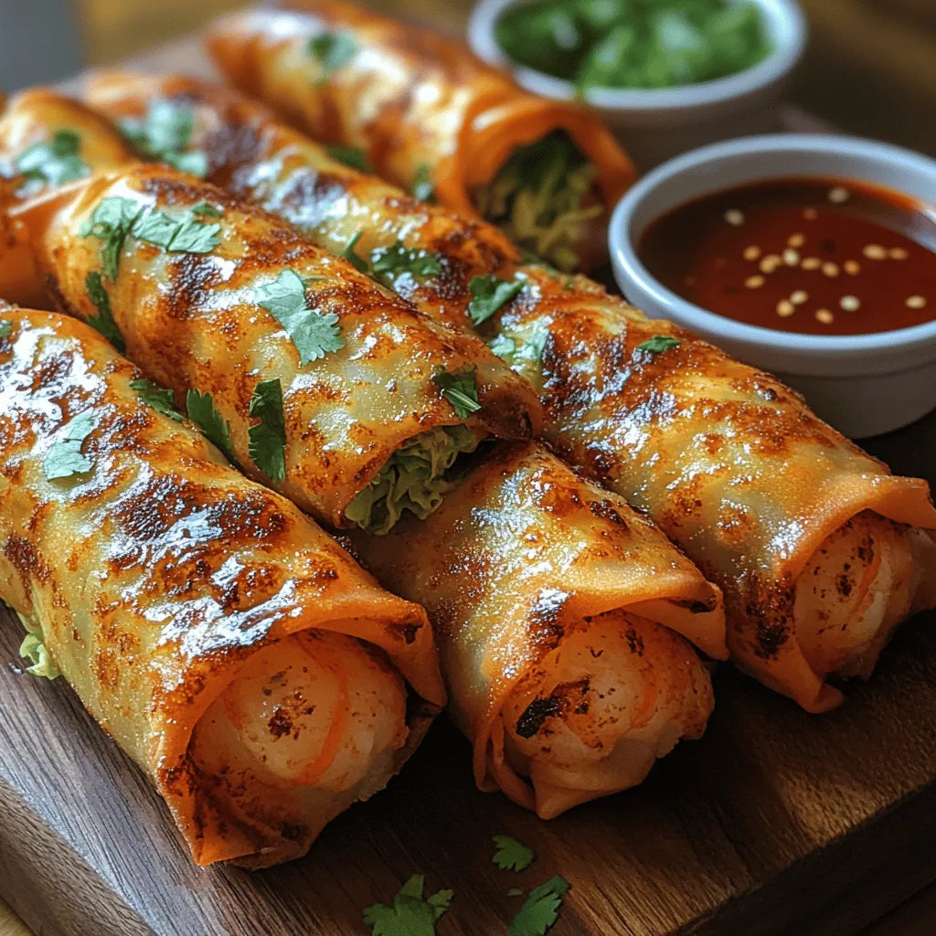 Egg rolls have long been a beloved appetizer in many cultures, particularly in Asian cuisine. Their crispy exterior and savory fillings make them an irresistible choice for snack lovers and party-goers alike. Originating as a traditional Chinese dish, egg rolls have evolved over the years, inspiring countless variations that cater to diverse palates. One such delightful variation is the crispy shrimp and cabbage egg rolls, which seamlessly blend flavors and textures to create a mouthwatering treat.