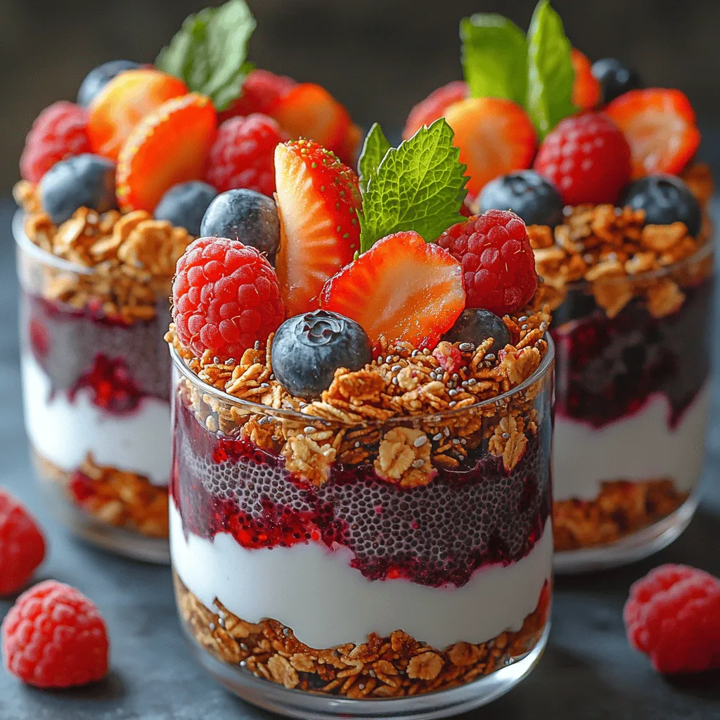 In recent years, the demand for healthy breakfast options and desserts has skyrocketed as individuals increasingly prioritize wellness and nutrition. People are looking for meals that not only delight their taste buds but also nourish their bodies. Enter the Berry Chia Jam Yogurt Parfaits—a delightful blend of fresh flavors, vibrant colors, and a powerhouse of health benefits. This nutritious and delicious choice caters to various dietary preferences and is perfect for anyone aiming to kickstart their day with wholesome ingredients.