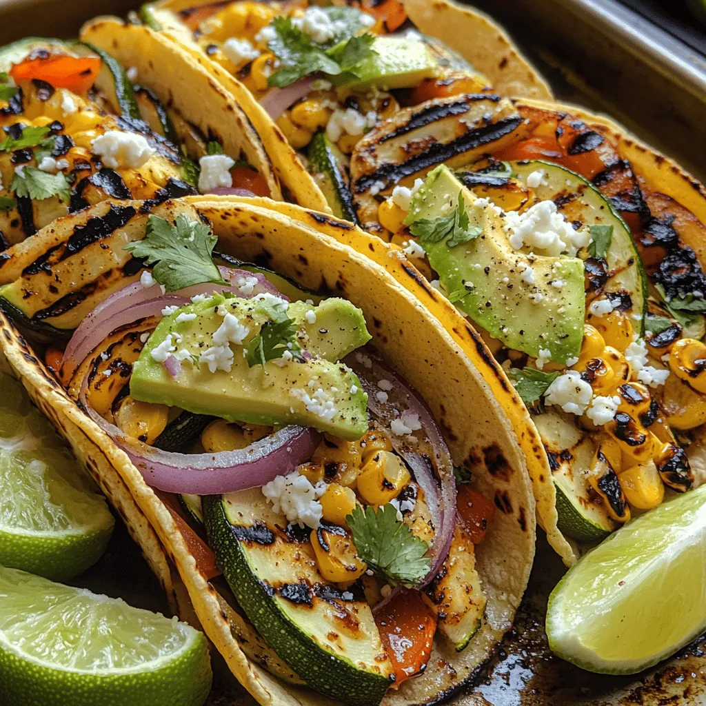 In a world filled with culinary possibilities, Smoky Grilled Veggie Tacos stand out as a delicious and healthy option that appeals to both vegetarians and meat-lovers alike. Imagine sinking your teeth into a warm tortilla filled with tender, smoky vegetables that burst with flavor; it’s a delightful experience that captivates the senses. Grilling vegetables not only elevates their natural flavors but also imparts a delightful char that makes them the stars of this taco recipe.