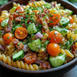 BLT Pasta Salad: A Fresh, Delicious Twist on a Timeless Classic