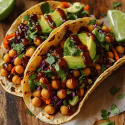 Smoky BBQ Chickpea Tacos: A Flavorful Plant-Based Delight