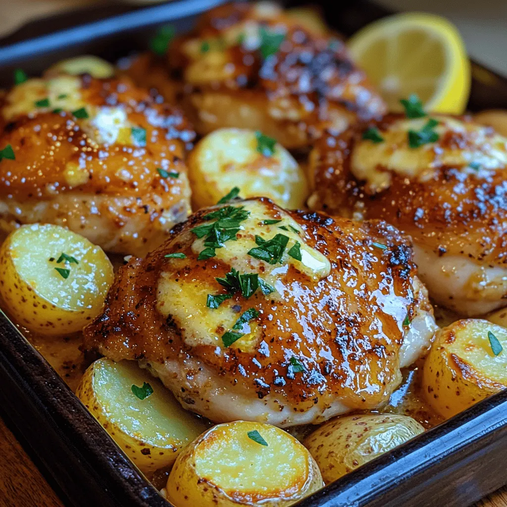 When it comes to creating a meal that is both satisfying and simple, few dishes can rival the allure of Savory Garlic Parmesan Chicken & Potatoes. This delightful recipe marries the robust flavors of garlic and Parmesan cheese with the heartiness of tender chicken and creamy baby potatoes, making it an ideal choice for busy weeknights or family gatherings. The dish not only offers a symphony of flavors but also provides a comforting texture that embraces the palate, ensuring that every bite is a joy to savor.