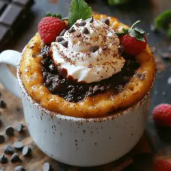In today’s fast-paced world, finding time to indulge in delicious desserts can often feel like a luxury. For those following a ketogenic lifestyle, the challenge is even greater, as traditional sweets are typically off-limits. However, the 2-Minute Keto Chocolate Mug Cake Delight offers a quick, easy, and satisfying solution. This delightful recipe not only adheres to keto guidelines but also provides a rich chocolate flavor that can be enjoyed any time of day.