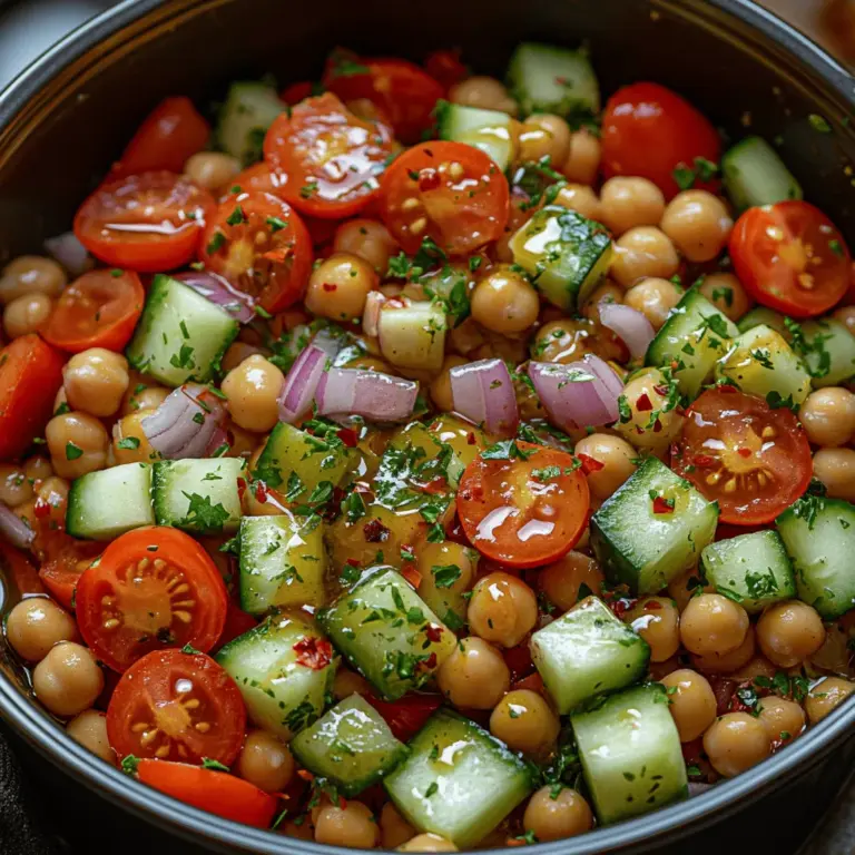 Welcome to the culinary delight of Honey Dijon Chickpea Medley, a vibrant and nutritious dish that perfectly encapsulates the essence of healthy eating. This recipe is a harmonious blend of flavors and textures, featuring hearty chickpeas, fresh vegetables, and a zesty honey Dijon dressing that elevates the entire meal. With its appealing crunch and satisfying taste, this medley is not only a feast for the palate but also a celebration of wholesome, plant-based ingredients.
