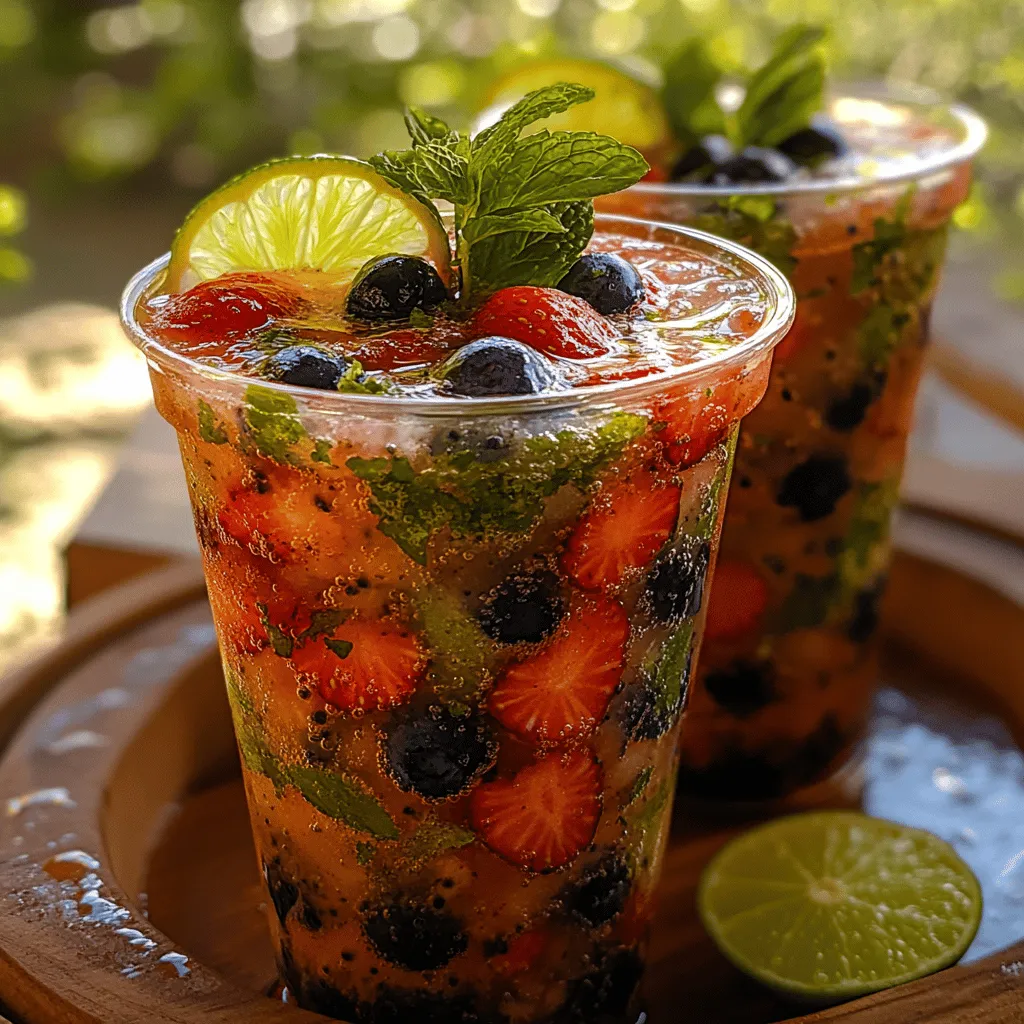 As the sun blazes down and temperatures rise, there’s nothing more satisfying than a refreshing frozen treat to cool you off. During the summer months, popsicles and ice pops become the ultimate go-to snacks for both kids and adults alike. They provide a delicious way to beat the heat while indulging in sweetness. Among the plethora of frozen delights available, Mojito Berry Pops stand out as a unique twist on traditional popsicles. These vibrant, colorful pops combine the classic flavors of the beloved Mojito cocktail with the natural sweetness of fresh berries, creating a refreshing dessert that tantalizes the taste buds.