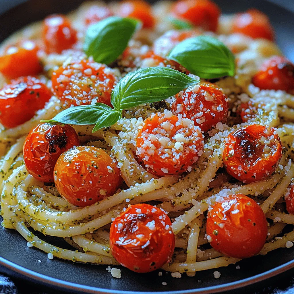 At the center of this dish lies fresh basil, a fragrant herb that brings an unmistakable aroma and flavor to the pesto. Basil's flavor profile is often described as sweet, peppery, and slightly minty, making it a delightful addition to a variety of dishes. Beyond its taste, basil also boasts numerous nutritional benefits. It is rich in antioxidants, vitamins A, K, and C, and has anti-inflammatory properties, making it a wonderful addition to a balanced diet.