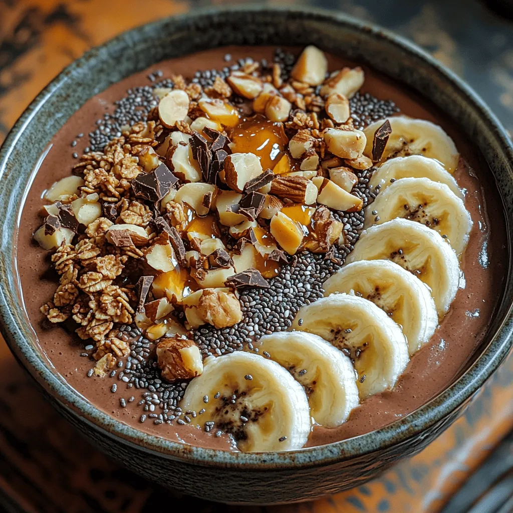 In recent years, smoothie bowls have soared in popularity as a delicious and nutritious option for breakfast or a snack. These delightful creations offer a refreshing twist on traditional smoothies, allowing you to enjoy a thicker, more substantial treat that is not only visually appealing but also packed with essential nutrients. Among the myriad of smoothie bowl recipes available, the Choco-Banana Bliss Smoothie Bowl stands out as a delightful blend of flavors and health benefits, making it a must-try for anyone seeking a tasty yet nourishing meal.