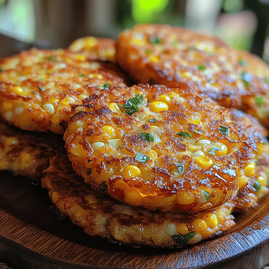 Sweet corn fritters are a delightful culinary creation that brings together the sweetness of fresh corn and the heartiness of a crispy batter. These golden-brown morsels are not only visually appealing but also offer a burst of flavor in every bite. Perfectly suited for a snack, appetizer, or a light meal, these fritters are incredibly versatile and easy to make. Whether served at a summer barbecue, as a side dish for dinner, or enjoyed as a quick bite on their own, sweet corn fritters are sure to impress your family and friends.