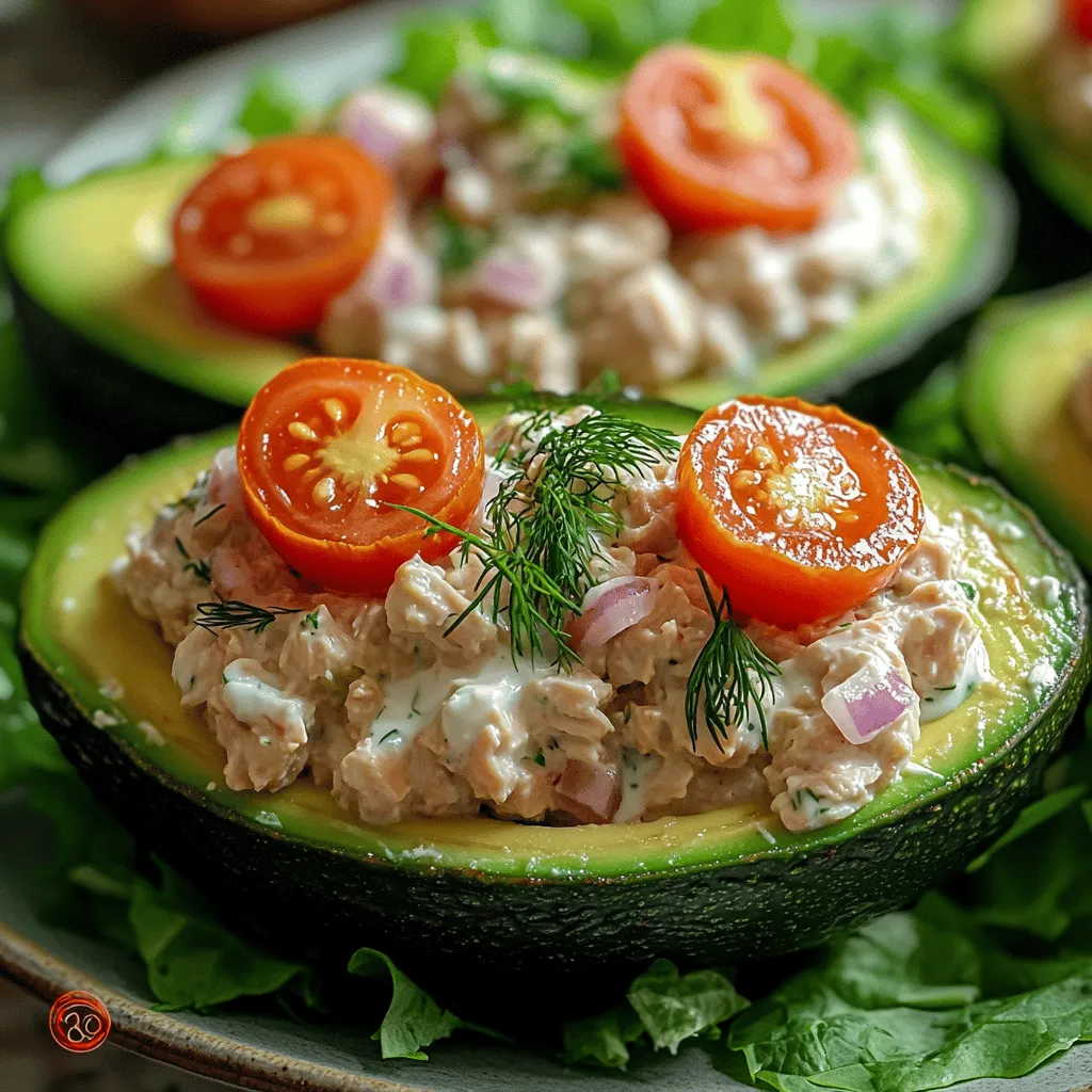When you opt for Avocado Tuna Salad Boats, you're making a choice that benefits your body. Understanding the nutritional value of the key ingredients can enhance your appreciation for this dish. Let's break down the health benefits of each component: