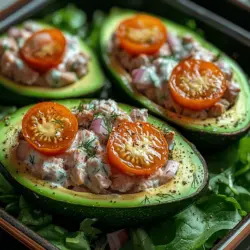 Avocado Tuna Salad Boats: A Healthy and Delicious Meal Option