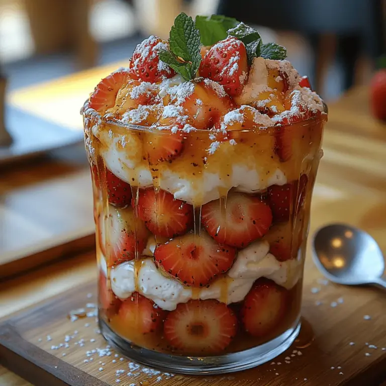 When it comes to summer desserts, few can rival the light and refreshing qualities of Airy Strawberry Honey Clouds. This delightful treat encapsulates the essence of summer with its vibrant colors, luscious flavors, and airy texture, making it an ideal choice for warm-weather gatherings, picnics, or even just a sweet indulgence on a sunlit afternoon. What sets this dessert apart is its simplicity; it requires minimal ingredients that are easy to find and even easier to work with. Thus, whether you're an experienced baker or a novice in the kitchen, you can bring this heavenly recipe to life with minimal effort.