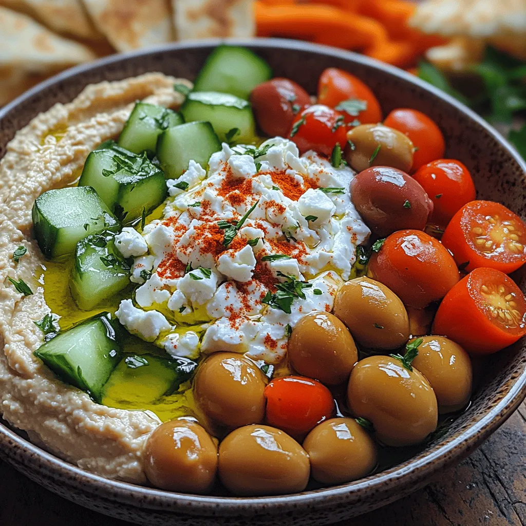 As the warm sun casts its golden rays across the azure waters of the Mediterranean, it beckons food lovers to explore its vibrant and diverse culinary landscape. One dish that stands out in this rich tapestry of flavors is the Greek Style Loaded Hummus—an irresistible blend of creamy chickpeas, zesty tahini, tangy Greek yogurt, and an array of fresh toppings that celebrate the essence of Mediterranean cuisine. This recipe is not just a dish; it's an experience that transports you to the sun-drenched shores of Greece.