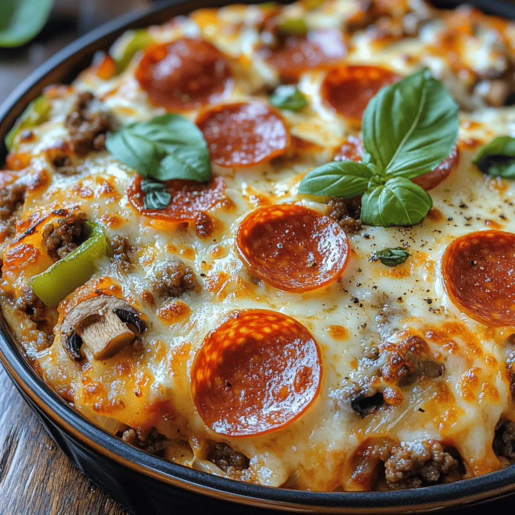 In recent years, low carb diets have surged in popularity, capturing the attention of health-conscious individuals and families alike. With a focus on reducing carbohydrate intake, these diets have shown promising results for weight management and overall wellness. Among the myriad of delicious low carb recipes, one stands out for its convenience and taste: the pizza casserole. This unique dish combines the beloved flavors of pizza into a hearty casserole format, making it not only a cozy meal but also an ideal choice for busy families and meal preppers looking for a satisfying dinner solution.