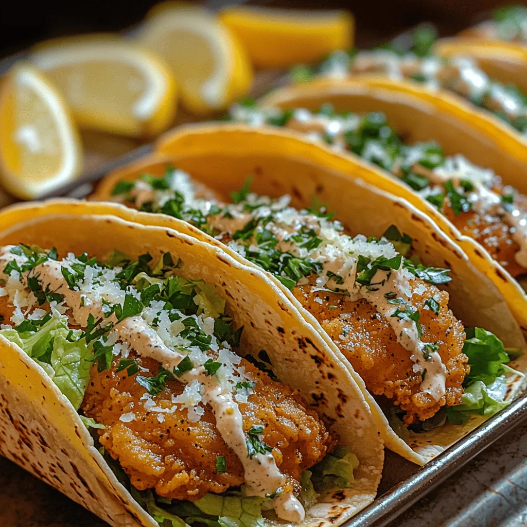 In the realm of modern cuisine, few dishes capture the imagination quite like tacos. These beloved handheld delights offer an unparalleled opportunity to combine traditional flavors with innovative twists, making them a canvas for culinary creativity. One such exciting fusion is the Crispy Chicken Caesar Taco, which marries the classic taste of a chicken Caesar salad with the fun and convenience of a taco. As chicken Caesar salads have become a staple for many, transforming this iconic dish into a taco format not only elevates its appeal but also introduces a new way to enjoy familiar flavors.