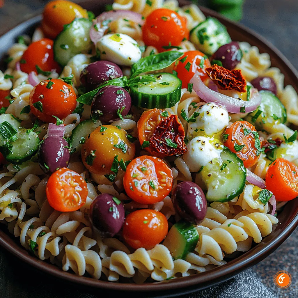 The success of any salad lies in its ingredients. For the Mediterranean Burst Pasta Salad, we will be using a mix of fresh vegetables, pasta, and a zesty dressing that brings everything together. Let's break down each component and explore why they are essential to this dish.