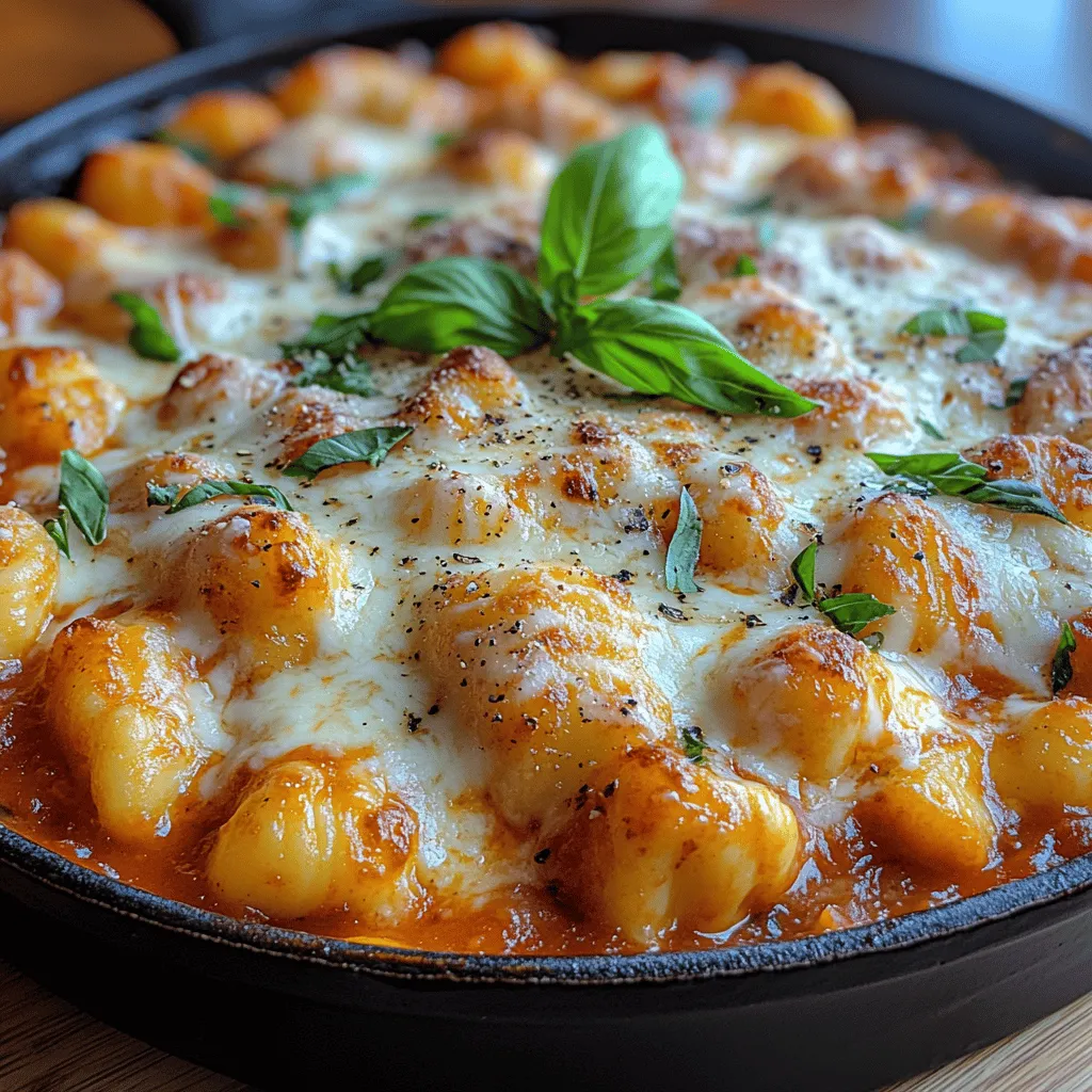 There's something inherently comforting about gnocchi—a delightful Italian dish that brings warmth and satisfaction to the table. Whether enjoyed as a stand-alone meal or as a side dish, gnocchi is incredibly versatile, making it a favorite among families and busy individuals alike. In this recipe for Cheesy Delight Baked Gnocchi, we take this classic dish to new heights by layering it with a rich, creamy sauce and generous amounts of cheese, creating a comforting dish that is as delightful to eat as it is to prepare.