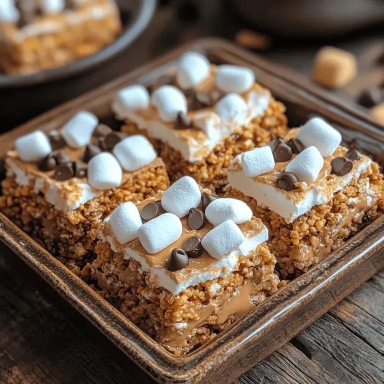 To create the perfect S'mores Bliss Bars, it's essential to understand the role each ingredient plays in achieving that beloved s'mores flavor. Here’s a breakdown of the key components: