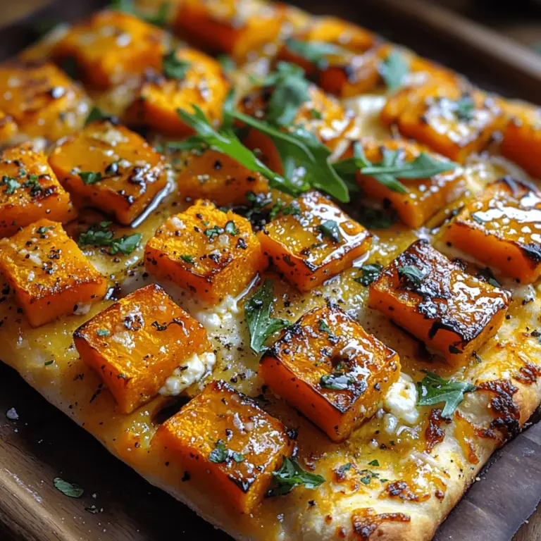 As the leaves begin to change and the air turns crisp, autumn invites us to embrace its vibrant colors and the bounty of seasonal ingredients. Among these treasures, butternut squash stands out as a true star. With its sweet, nutty flavor and creamy texture, butternut squash is not only a versatile ingredient but also a delicious way to celebrate the flavors of fall. In this article, we will explore a delightful recipe for Autumn Bliss Roasted Butternut Squash Flatbread, a dish that beautifully captures the essence of the season.