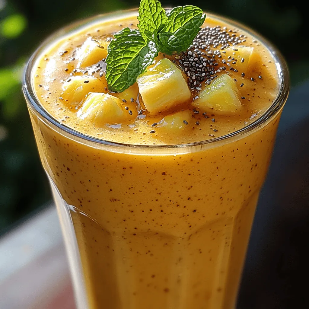 In the sweltering heat of summer or during a chilly winter afternoon, nothing quite matches the deliciousness and refreshment of a smoothie. Enter the Tropical Bliss Banana Pineapple Smoothie—a vibrant, nutrient-packed beverage that tantalizes your taste buds while providing a burst of tropical flavor. This smoothie is perfect for a hearty breakfast, a post-workout replenishment, or simply as a refreshing snack throughout the day.