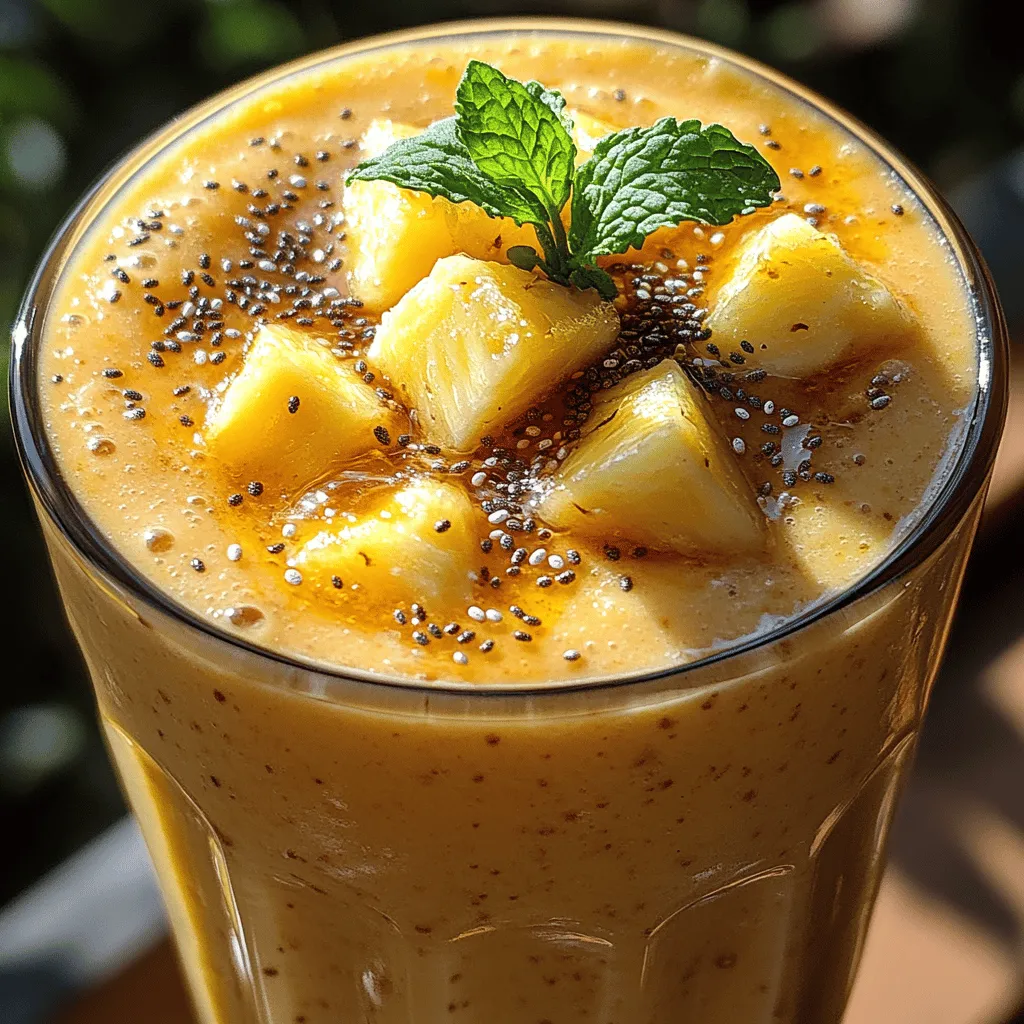 In the sweltering heat of summer or during a chilly winter afternoon, nothing quite matches the deliciousness and refreshment of a smoothie. Enter the Tropical Bliss Banana Pineapple Smoothie—a vibrant, nutrient-packed beverage that tantalizes your taste buds while providing a burst of tropical flavor. This smoothie is perfect for a hearty breakfast, a post-workout replenishment, or simply as a refreshing snack throughout the day.