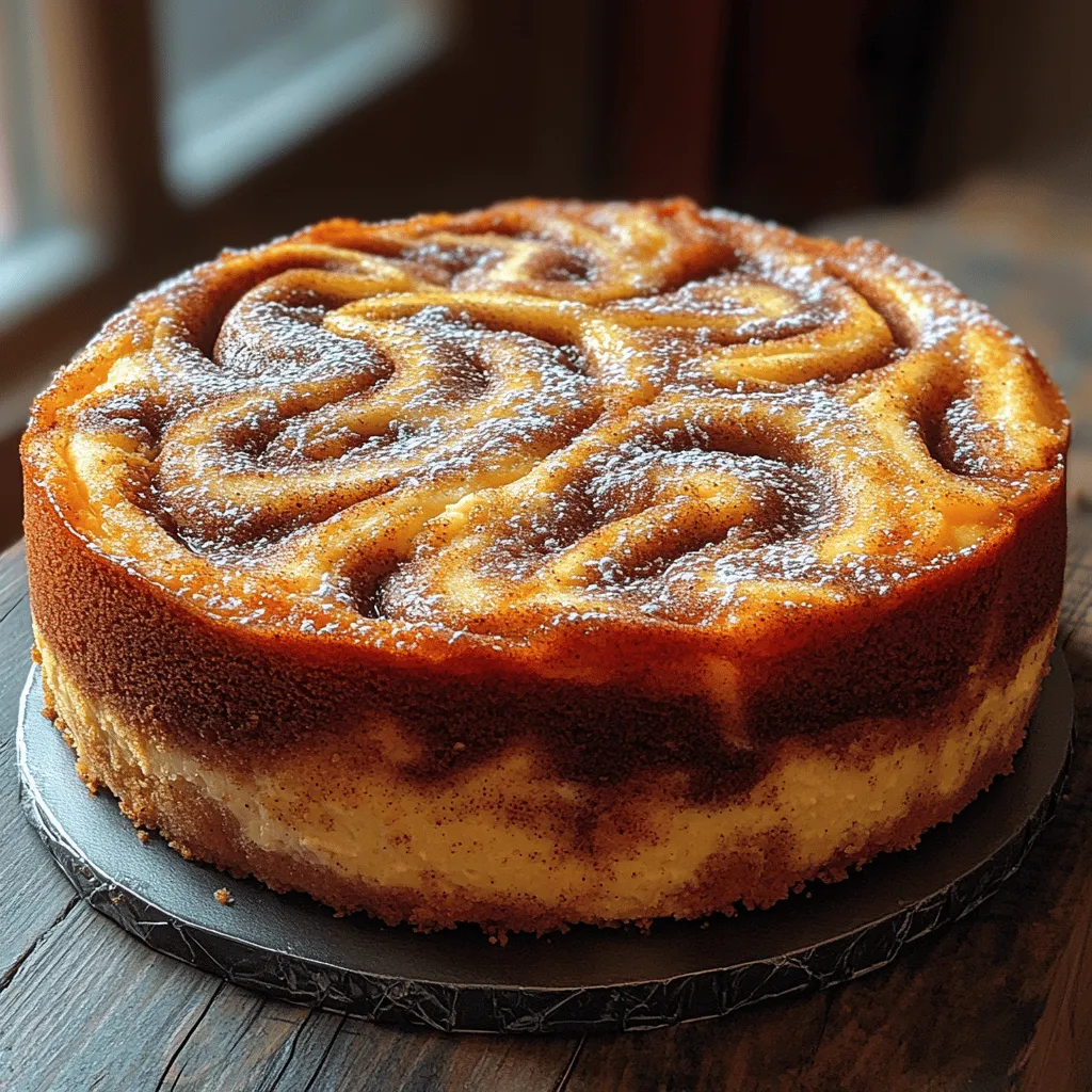 Cinnamon Swirl Cream Cheese Cake is not just a dessert; it’s a delicious experience that beautifully marries the rich, creamy flavors of cream cheese with the warm, inviting aroma of cinnamon. This cake is a feast for the senses, offering a moist and tender crumb that is complemented by a delightful swirl of cinnamon sugar running through its center. With its irresistible flavor and appealing texture, this cake is perfect for a wide range of occasions, whether you're hosting a casual gathering, celebrating a birthday, or simply indulging in a cozy afternoon treat. The versatility of the Cinnamon Swirl Cream Cheese Cake makes it a favorite among home bakers and dessert lovers alike, ensuring it will be a hit wherever it’s served.
