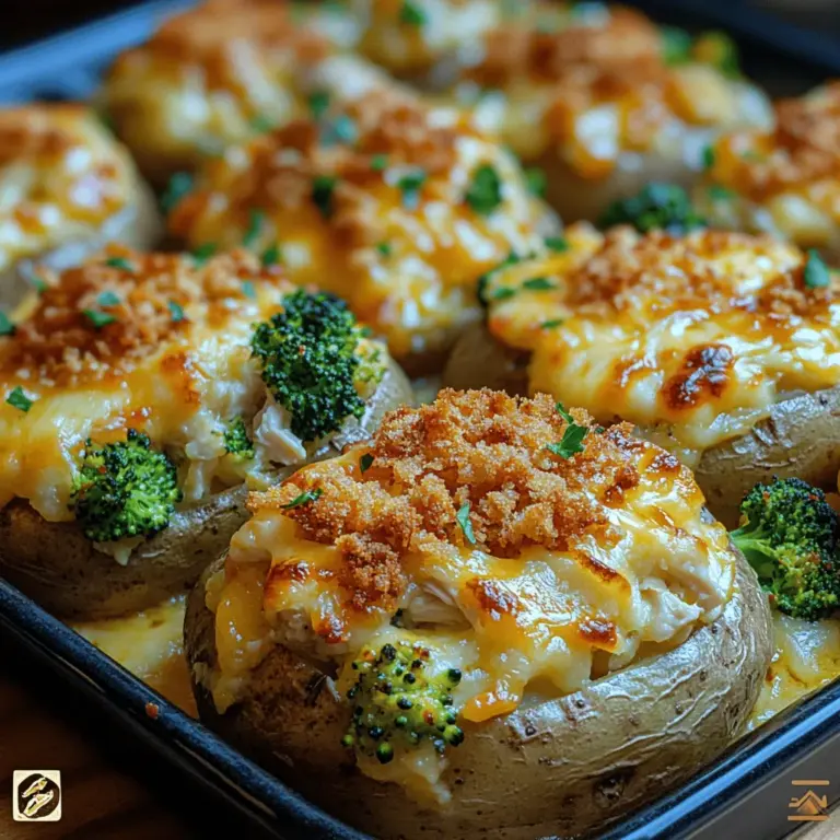 This casserole marries the rich, creamy flavors of cheese and soup with the wholesome goodness of fresh vegetables and lean protein. It’s a dish that not only warms the heart but also nourishes the body, making it an ideal choice for a family dinner or meal prep for the week. With each bite, you experience the creamy texture of the filling, the delightful crunch of the topping, and the satisfying heartiness of the potatoes.