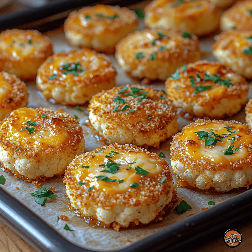 Are you searching for a deliciously cheesy snack that won’t derail your healthy eating goals? Look no further than these Cheesy Baked Cauliflower Bites! This scrumptious recipe offers a delightful blend of flavors and textures that makes for an irresistible appetizer or a satisfying side dish. Whether you're hosting a party or simply enjoying a cozy night in, these bites are sure to please everyone at the table.