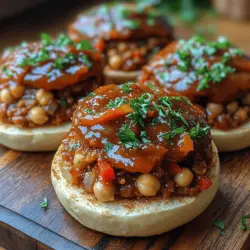 Sloppy Joes have long been a beloved comfort food, drawing in diners with their messy, savory allure. This iconic dish, traditionally made with ground meat simmered in a tangy sauce and served on a soft bun, has graced dinner tables across America for decades. However, as dietary preferences shift and more individuals embrace plant-based lifestyles, it's time to reimagine this classic dish. Enter the BBQ Chickpea Sloppy Joes—a delightful twist that replaces meat with hearty chickpeas, offering a deliciously satisfying, healthier option for both vegans and non-vegans alike.