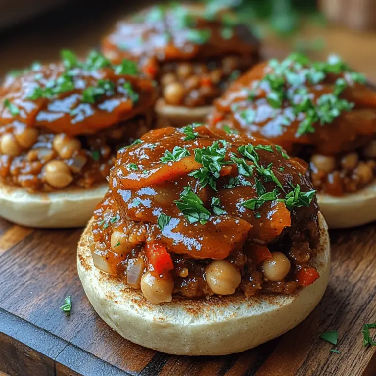 Sloppy Joes have long been a beloved comfort food, drawing in diners with their messy, savory allure. This iconic dish, traditionally made with ground meat simmered in a tangy sauce and served on a soft bun, has graced dinner tables across America for decades. However, as dietary preferences shift and more individuals embrace plant-based lifestyles, it's time to reimagine this classic dish. Enter the BBQ Chickpea Sloppy Joes—a delightful twist that replaces meat with hearty chickpeas, offering a deliciously satisfying, healthier option for both vegans and non-vegans alike.